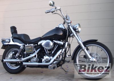 1985 harley-davidson fxwg 1340 wide glide photo